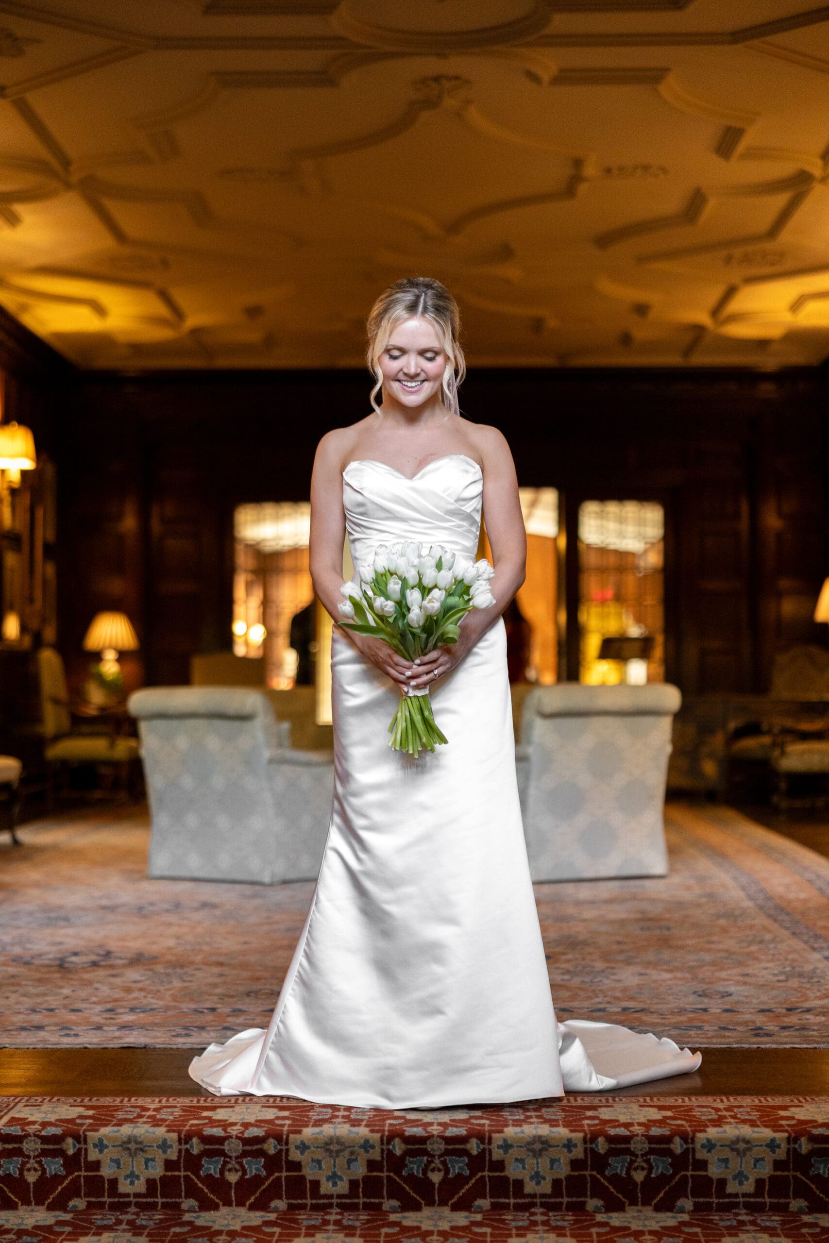 Blue and white wedding at Cherokee Town and Country Club
