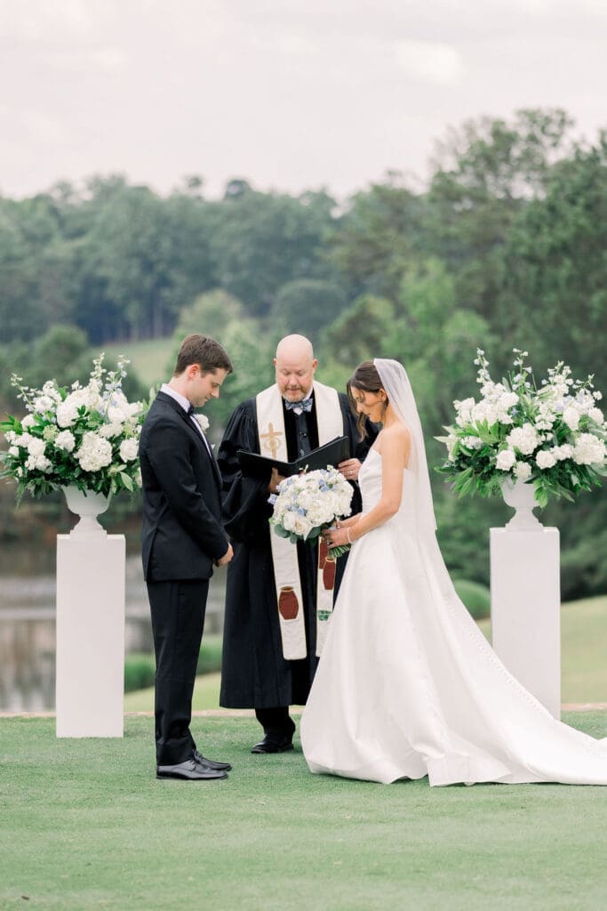 Ceremony Florals at TPC Sugarloaf Wedding 